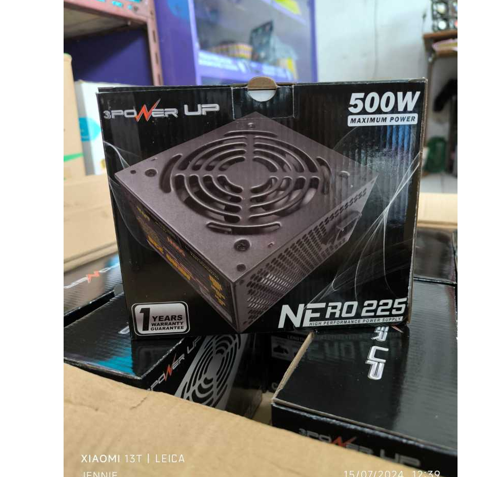 Jual Power supply power up nero 225 500w / PSU 3power up nero225 ...