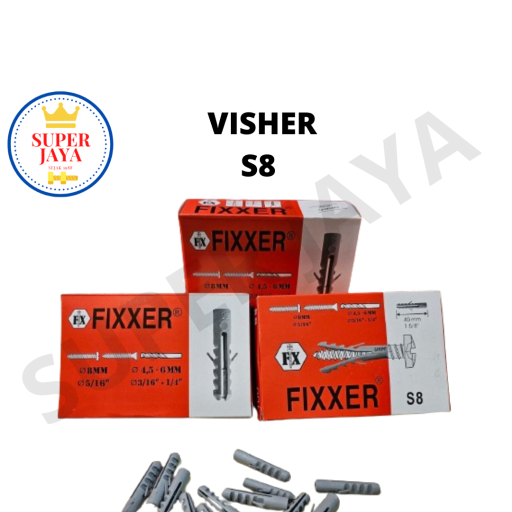 Jual Visher Pisher FIXXER S8 - 1 BOX | Shopee Indonesia