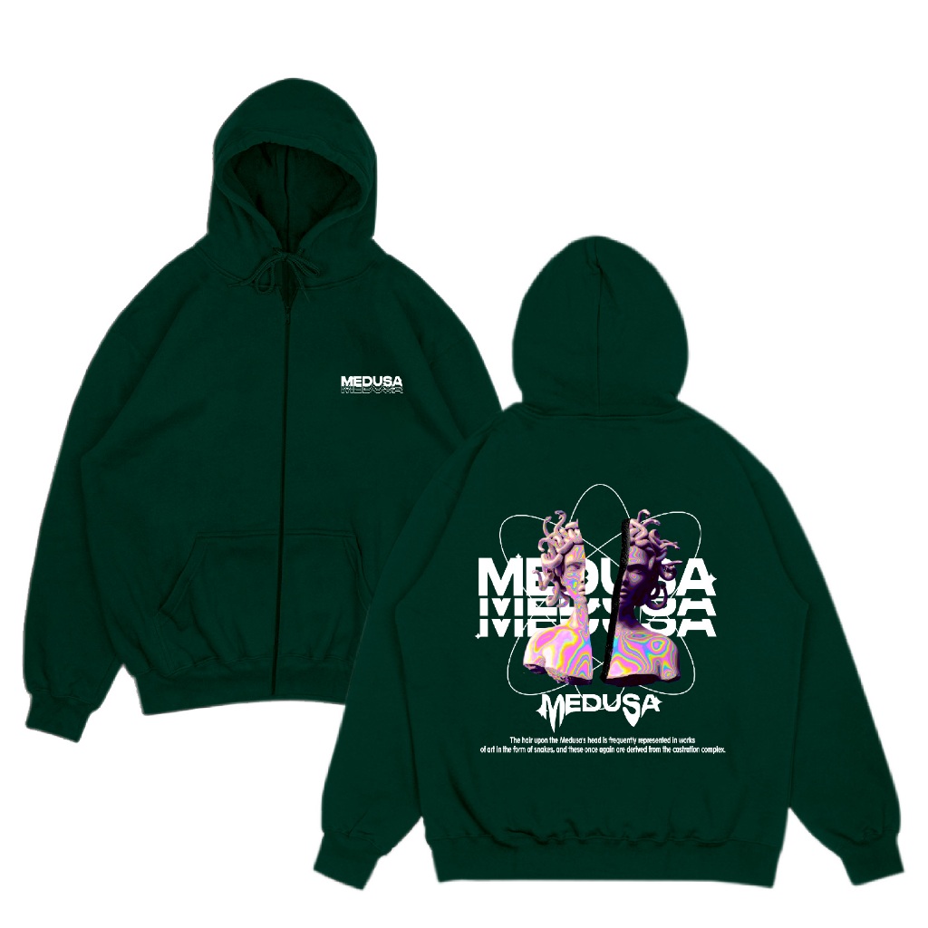 yxngbratz Medusa Hoodie (Green)　М fit=scale-down,w=1200