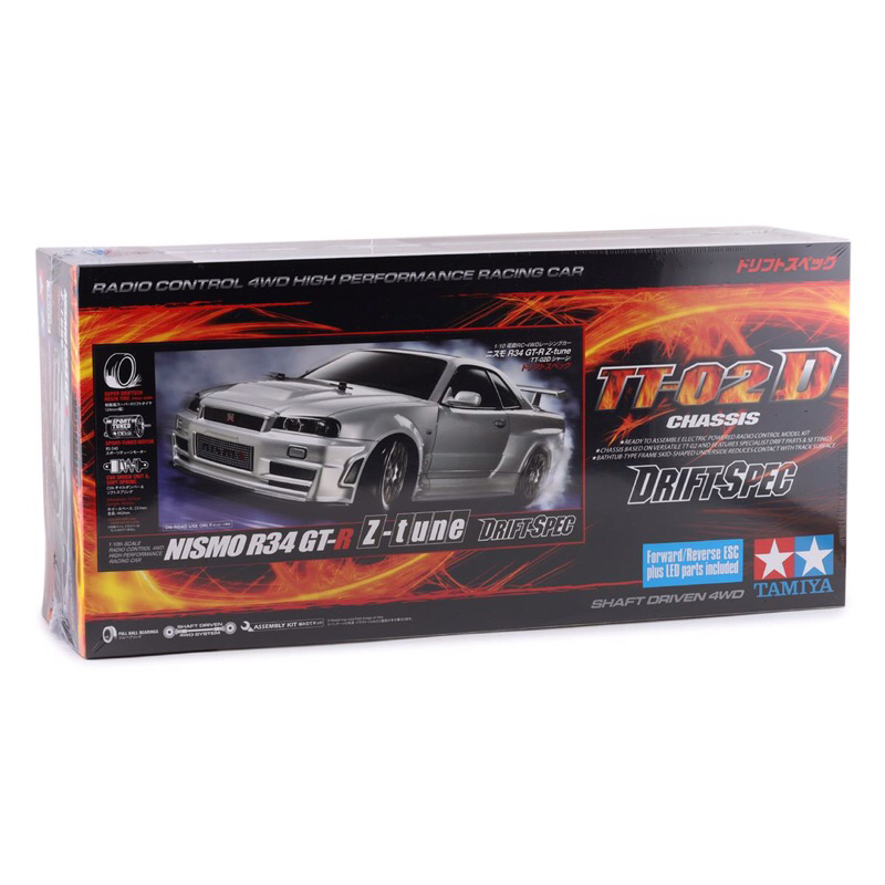 Jual 58605 TAMIYA NISMO R34 GT-R Z-tune (TT-02D CHASSIS) DRIFT