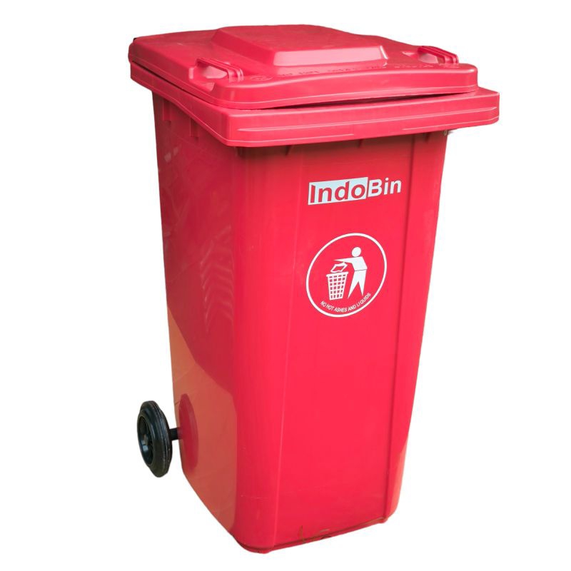 Jual Tempat sampah Pelastik Roda 240 Liter HDPE Murah Kuat | Shopee ...