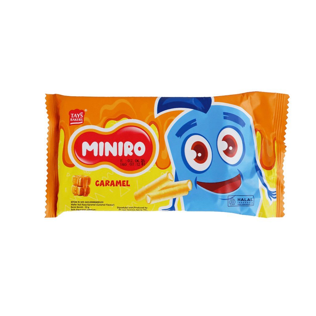 Jual Wafer Stick Miniro Caramel Paket Snack Isi 10 | Shopee Indonesia
