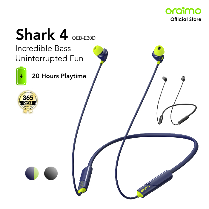 Jual Oraimo Wireless Neckband Bluetooth Headset Oeb E30d Shark 4 Oeb 311 Necklace Lite V53 Fast 0954