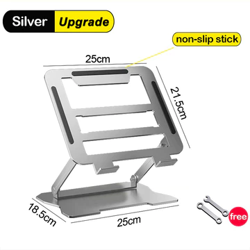 QIJIA Stand Laptop Stand Penyangga Laptop Stand Holder Lipat Adjustable Anti Slip Untuk Laptop