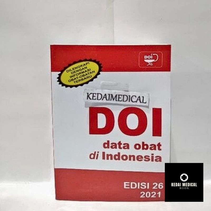 Jual BUKU DATA OBAT DI INDONESIA (DOI) EDISI 26 2021 | Shopee Indonesia