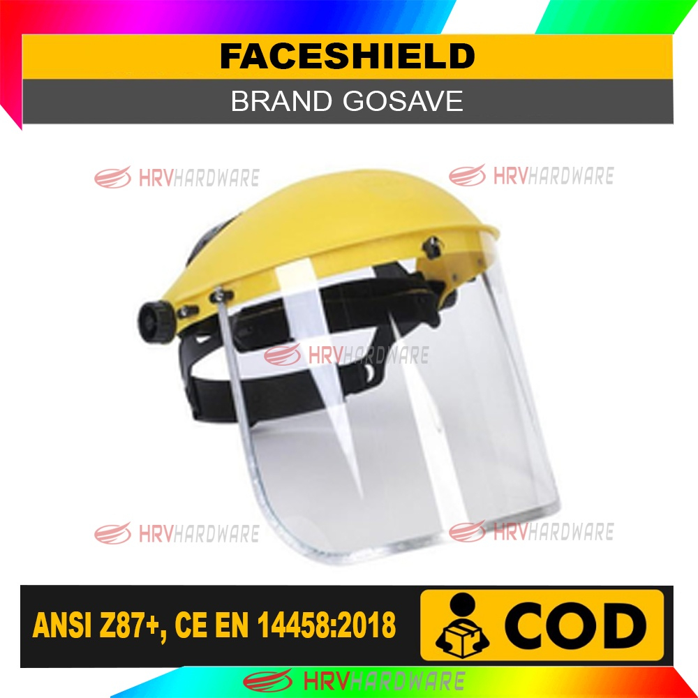Jual FACESHIELD APD GOSAVE / FACE SHIELD SAFETY | Shopee Indonesia