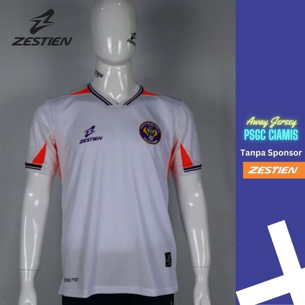 Jual Jersey PSGC Ciamis 23/24 AWAY PI (TANPA SPONSOR) | Shopee Indonesia