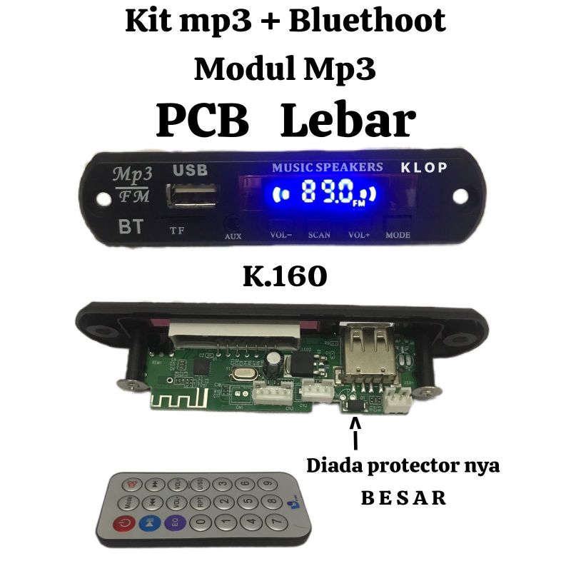Jual Kit Modul MP3 USB Bluetooth | Shopee Indonesia