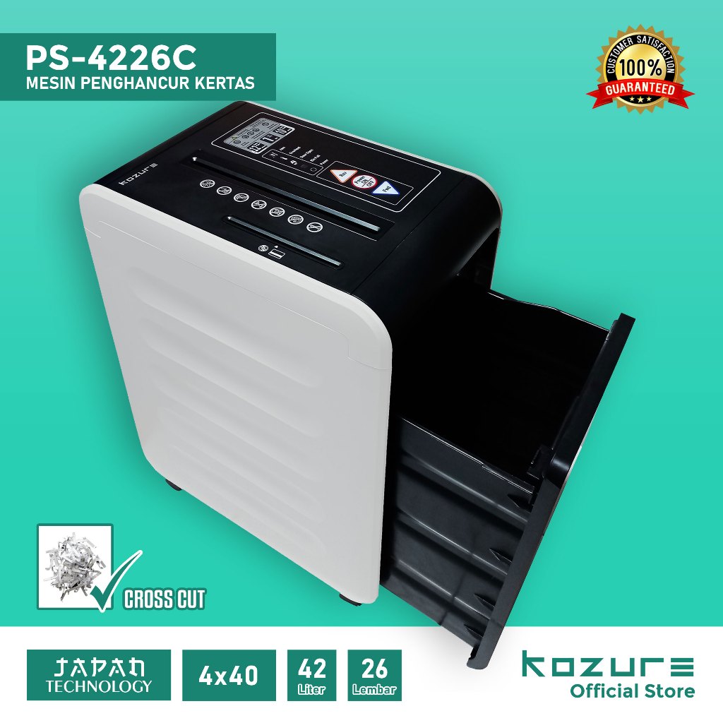 Jual PAPER SHREDDER Kozure PS-4226c Mesin Penghancur Kertas | Shopee ...