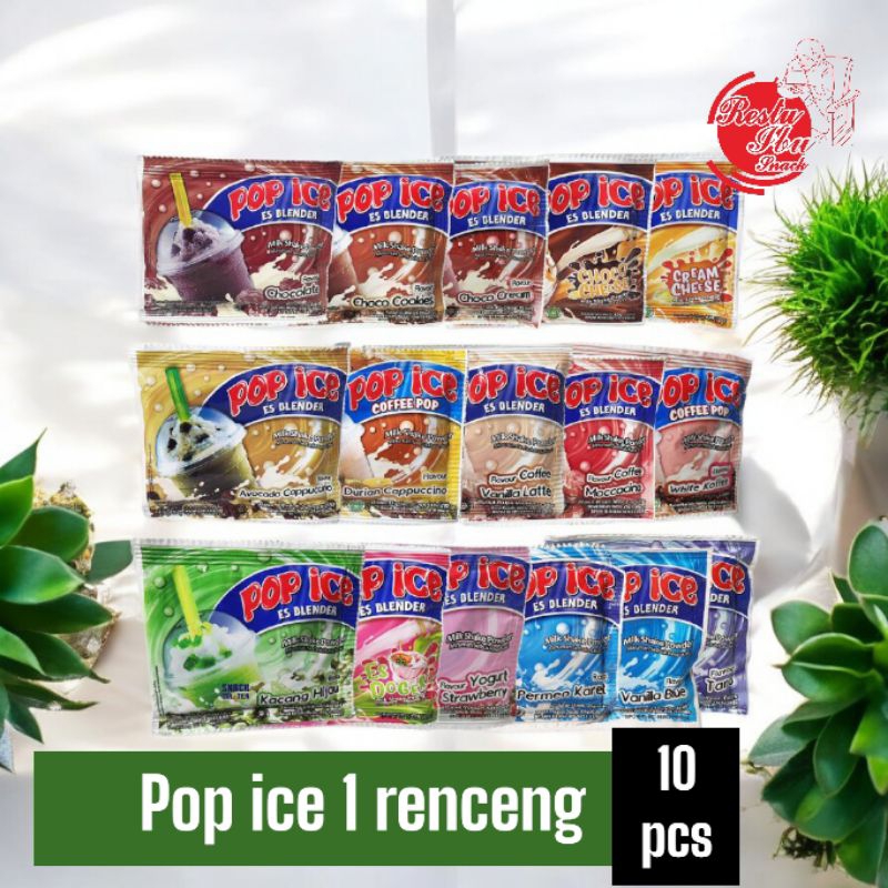 Jual Pop ice semua rasa 1 renceng 10 pcs | Shopee Indonesia