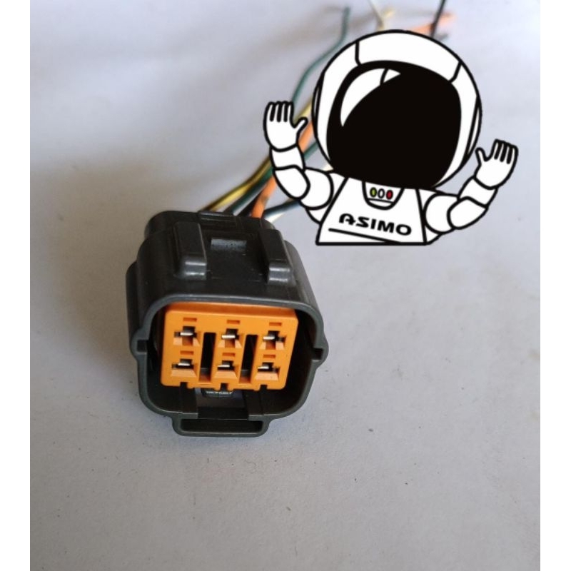 Jual soket pin 6 Original tracktor Excavator Hitachi komatsu Cat ...