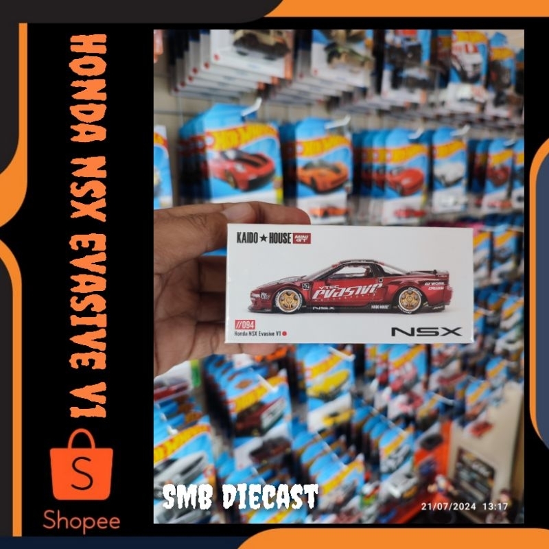 Jual KAIDO HOUSE MINI GT HONDA NSX EVASIVE V1 KHMG094 | Shopee Indonesia