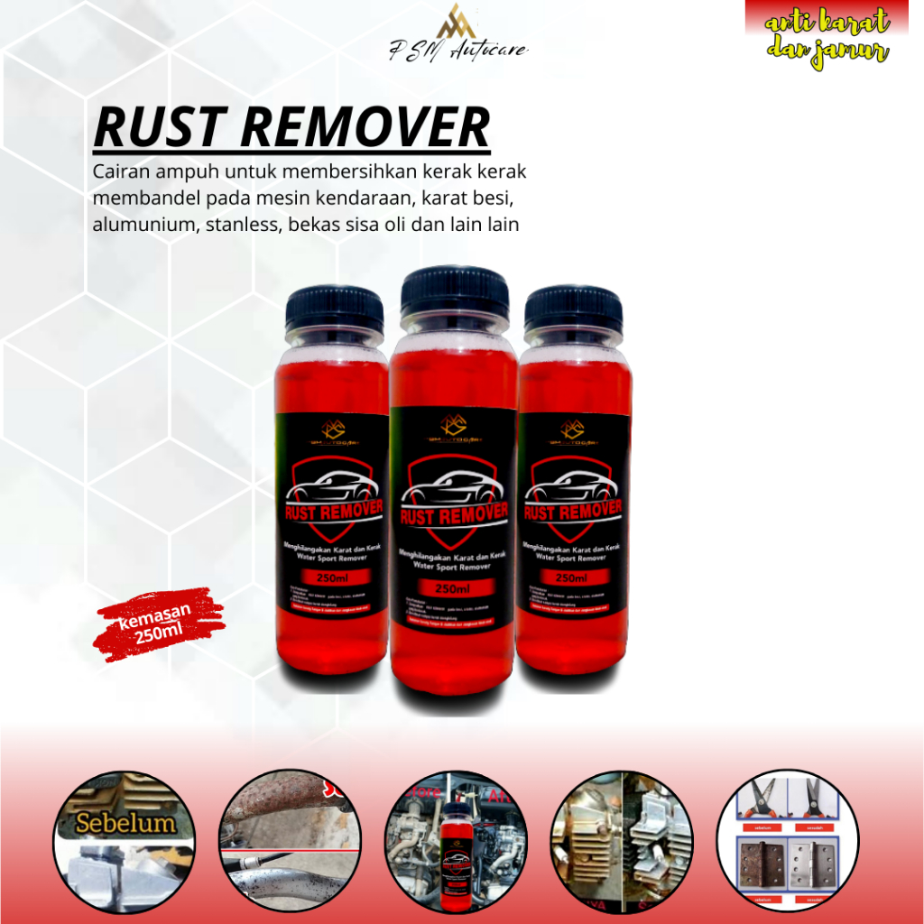 Jual RUST REMOVER Pembersih Kerak Mesin Motor Mobil ( Engine Degreaser ...