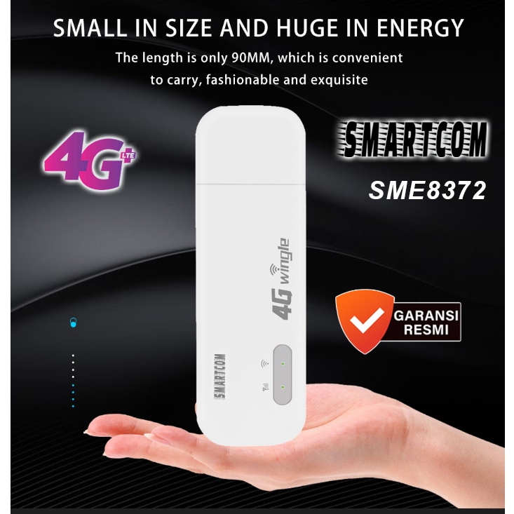 Jual Smartcom E8372 Modem Wifi Mifi 4g Lte Modem Stick Usb Unlock Shopee Indonesia