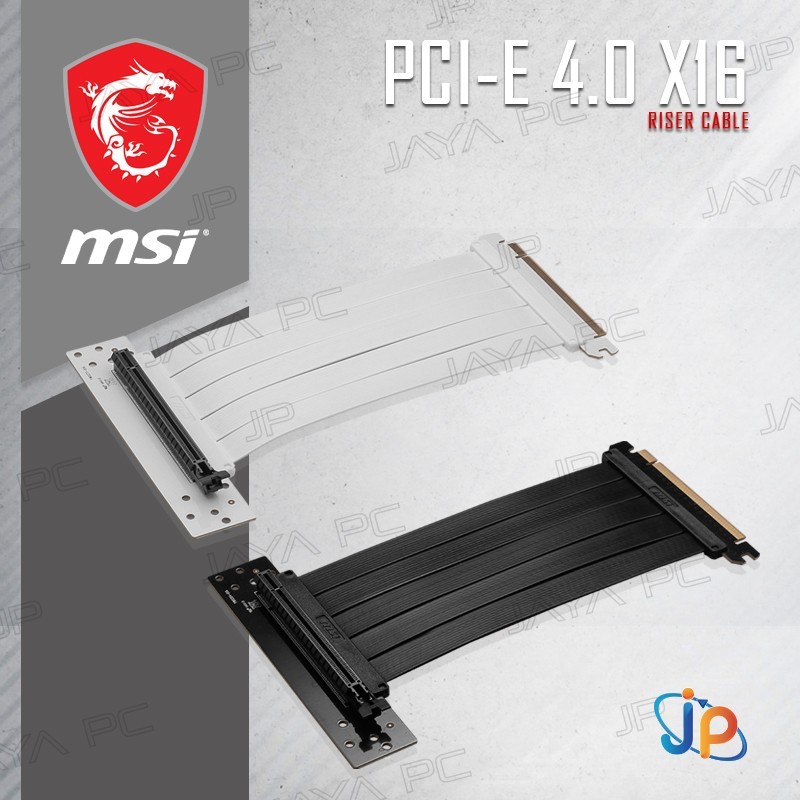 Jual MSI PCI-E 4.0 X16 Riser Cable 180mm | Shopee Indonesia