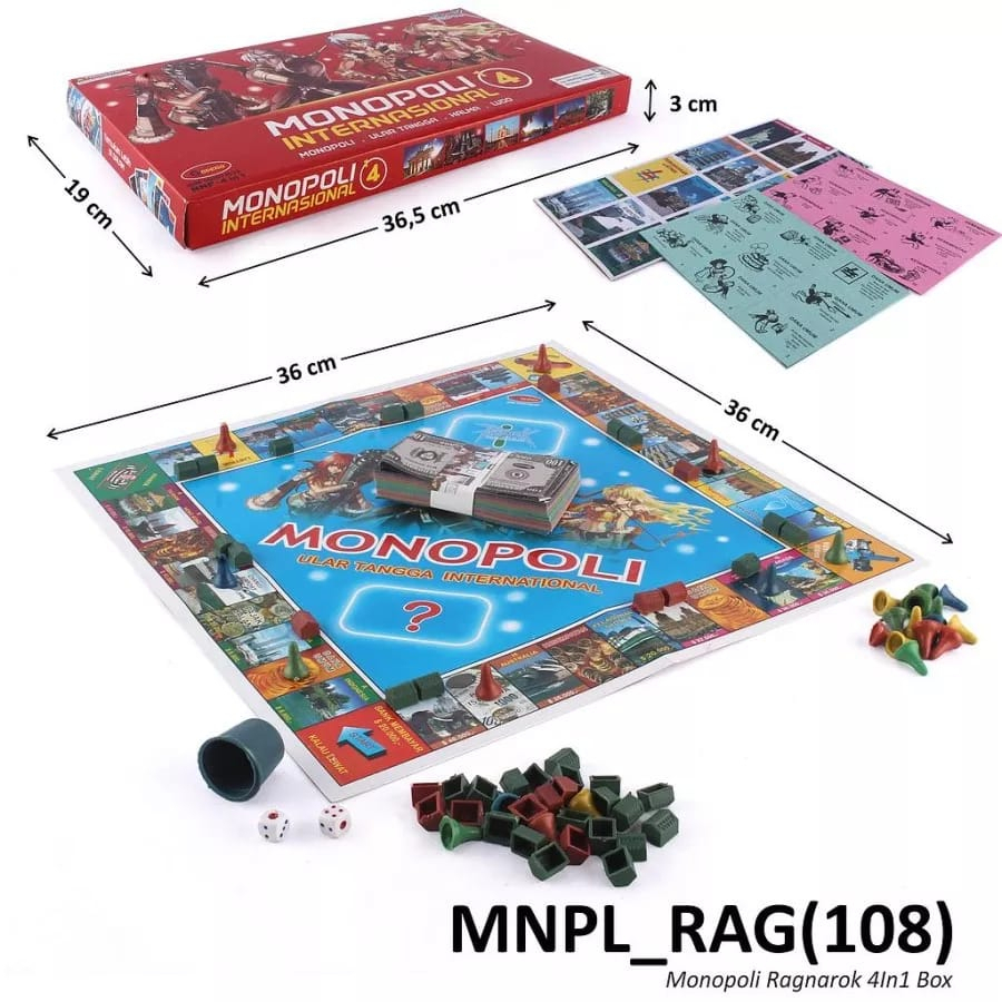 Jual Monopoly International 5in1 Monopoli Internasional 5 in 1 ...