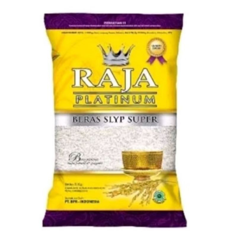 Jual BERAS SLYP SUPER RAJA PLATINUM 5KG | Shopee Indonesia