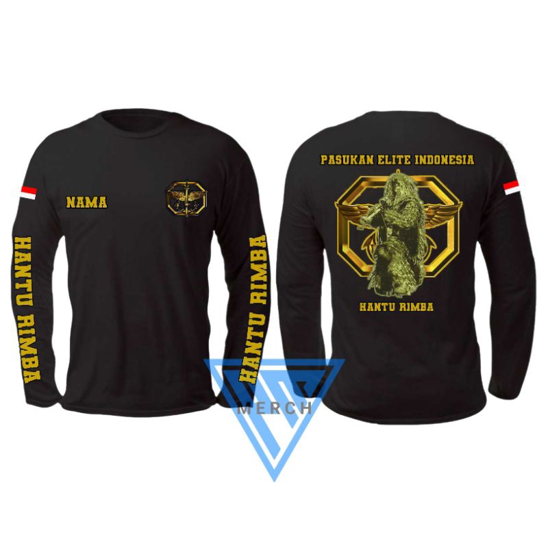 Jual Kaos Kopassus Pasukan Elite Indonesia Hantu Rimba | Shopee Indonesia