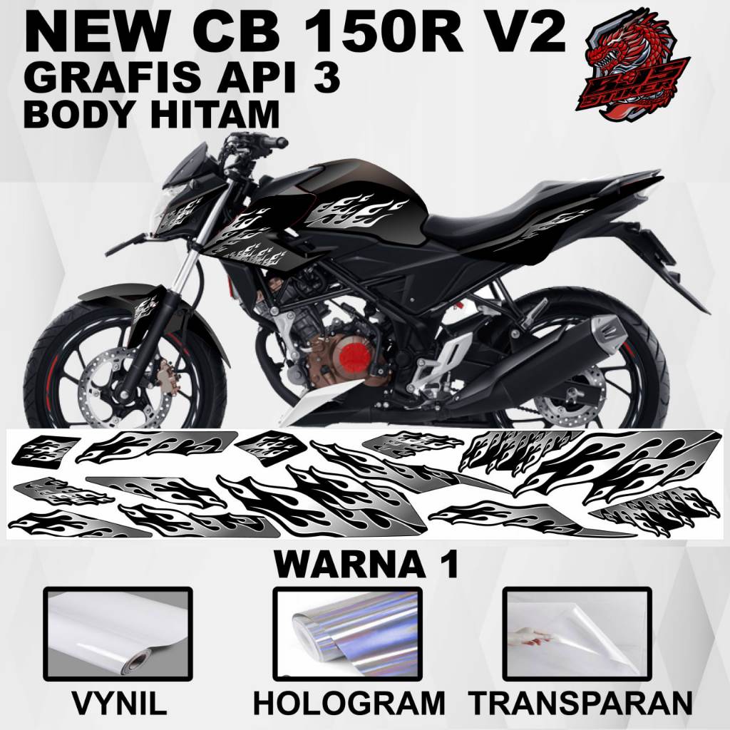 Jual Stiker Sticker CB150R V2 New CB 150 r 2015 - Stiker Sticker Decal ...