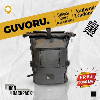 Jual Guvoru Tas Ransel Anti Air Backpack Outdoor Pria Iron Backpack Tas Pria Traveling