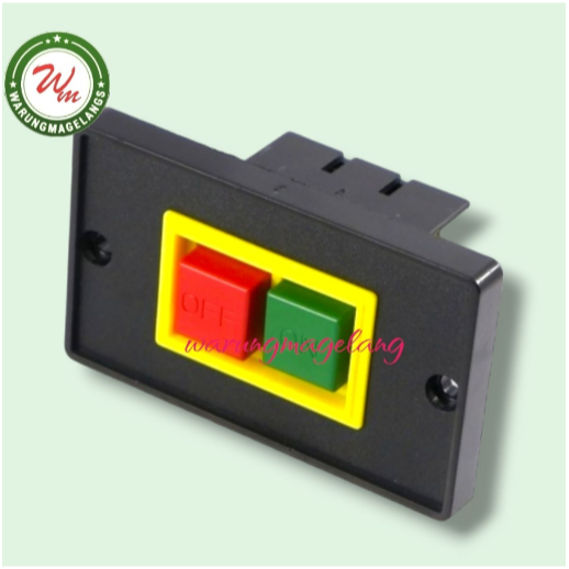 Jual switch saklar mesin bor duduk Modern 16 mm MB16 MB 16 on off onoff ...