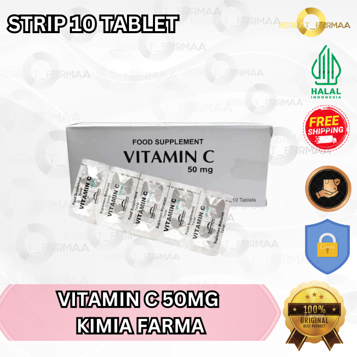 Jual VITAMIN C KIMIA FARMA UNTUK DAYA TAHAN TUBUH | Shopee Indonesia
