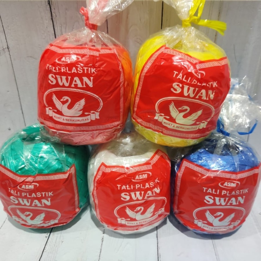 Jual TALI RAFIA SWAN WARNA PREMIUM 500GR / 300gr | Shopee Indonesia
