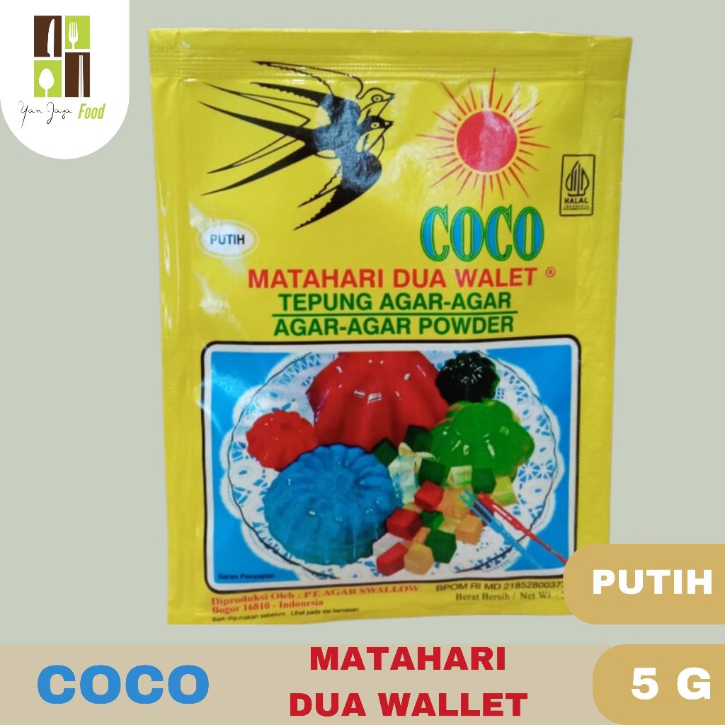 Jual Coco Matahari Dua Walet / Tepung Agar Agar / Agar Agar Powder ...