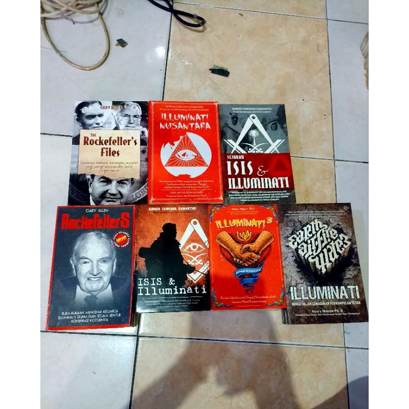 Jual ( PROMO BUKU MURAH ORIGINAL ) BUKU POLITIK / ILLUMINATI 3 / THE ...