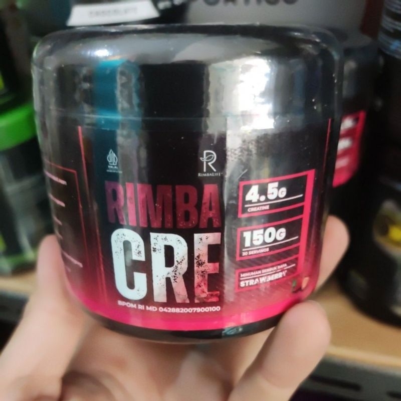 Jual Rimbalife RIMBACRE 150 gram 30 Serving Creatine Monohydrate Halal ...