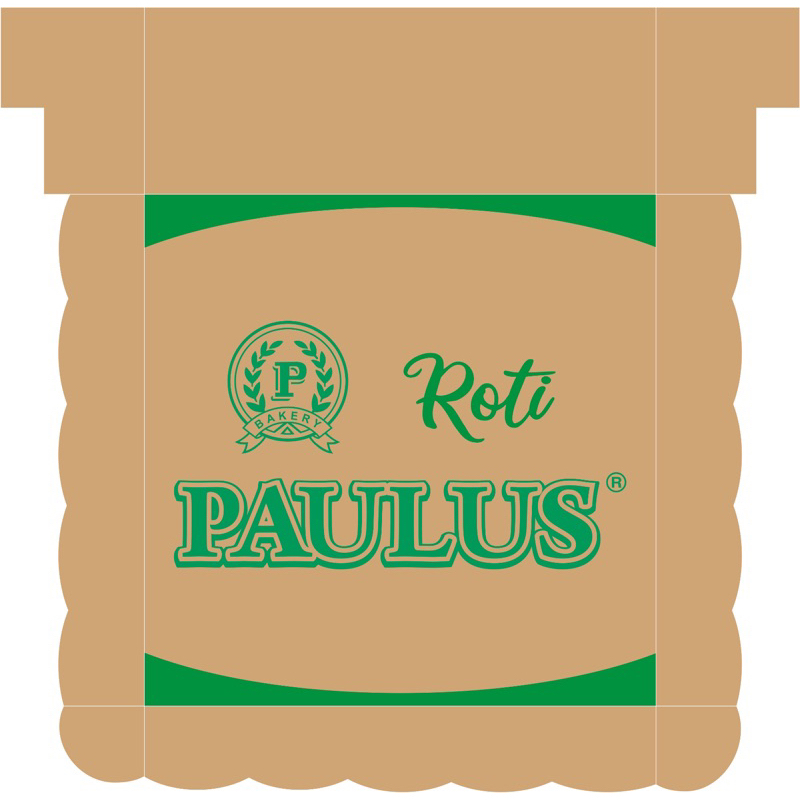Jual Custom Dus Kotak Nasi R8 = Roti Paulus | Shopee Indonesia