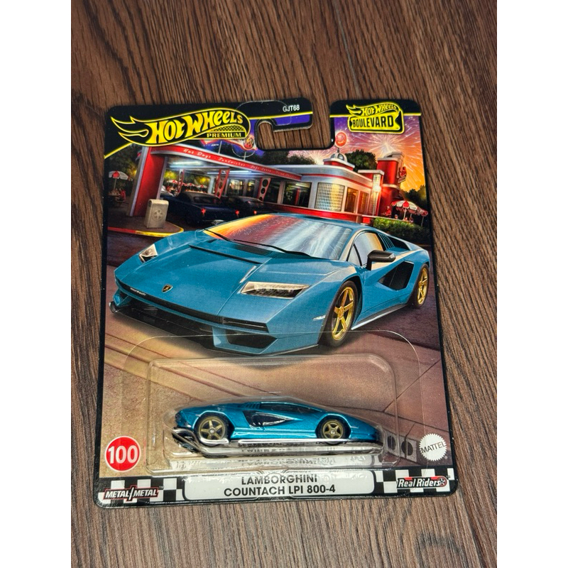 Voiture Miniature Hot Wheels - Lamborghini Countach LPI 800-4, Modèle Récent - Neuf Dans Son Emballage