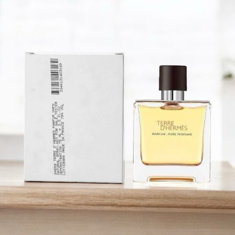 Jual Terre D Hermes Pure Parfum For Men 75ml (Tester) | Shopee Indonesia