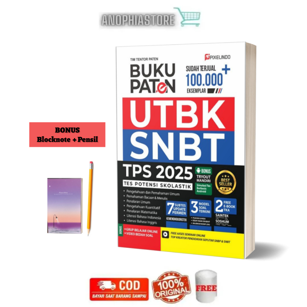 Jual Buku Paten Utbk Snbt Tps Shopee Indonesia