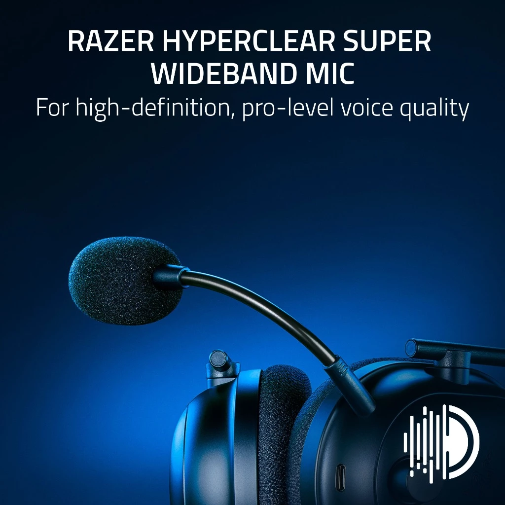 Razer BlackShark V2 Pro for PlayStation Black Wireless Console Esports Gaming Headset