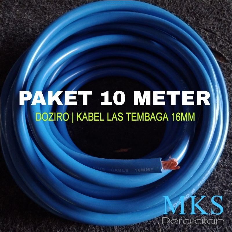 Jual DOZIRO | Paket Kabel Las 16mm Doziro | Welding Cable Copper Wire ...
