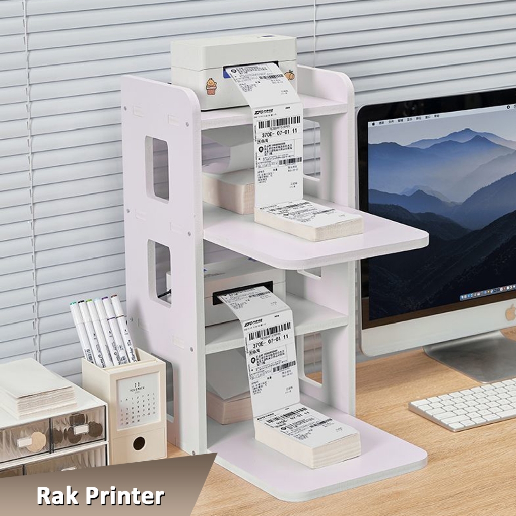 Jual Rak Printer Barcode Kertas Termal Tunggal Perangkat Penyimpanan ...