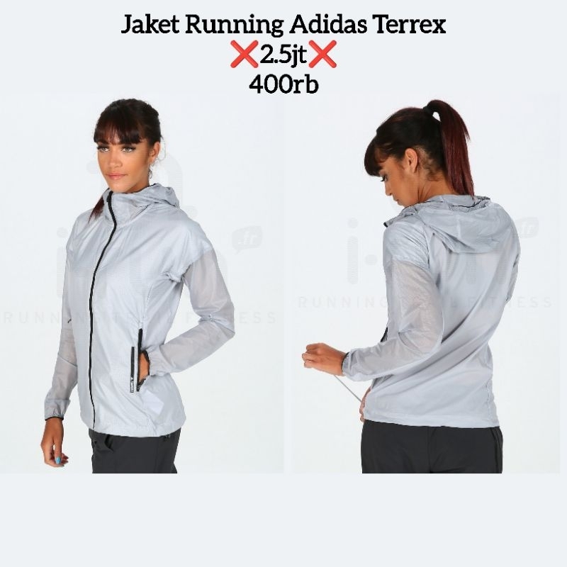 Jual Jaket Running Adidas Terrex Agravic Alpha Shopee Indonesia