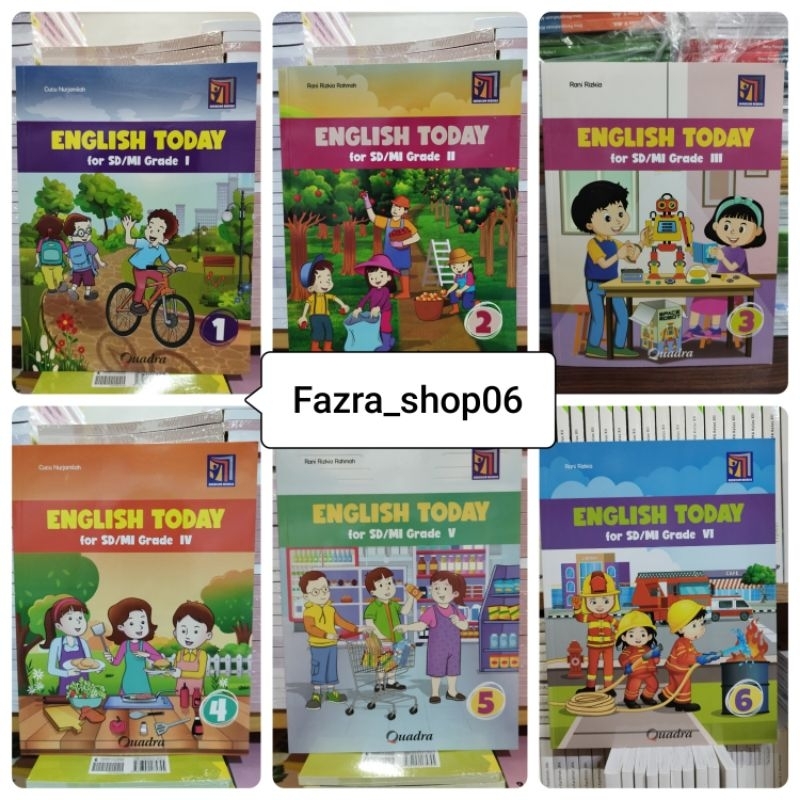 Jual ORIGINAL & Baru Buku English Today Bahasa Inggris SD MI kelas 1 2 ...
