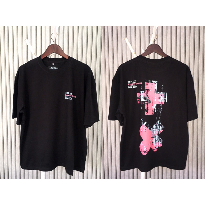 Jual Martin Garrix Replay LIGHTSTROM Ibiza 2024 Oversized tee