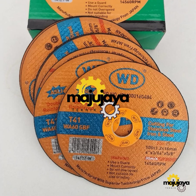 Jual Mata gerinda WD 4 Inch x 1.2 mm murah Perbox | Shopee Indonesia