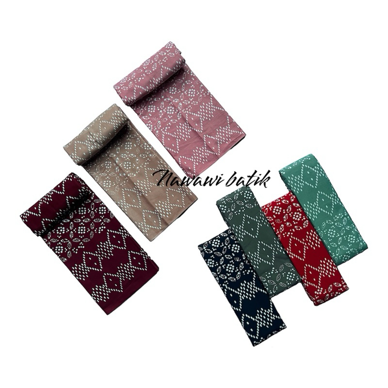 Jual KAIN BATIK CAP 1WARNA (MOTIP BUNGA ISEN) | Shopee Indonesia