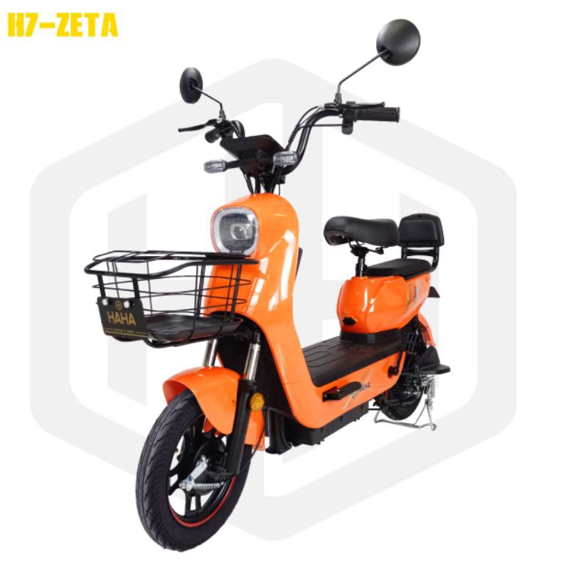 SEPEDA LISTRIK HAHA ZETA 500 WATT 48VOLT GARANSI RESMI