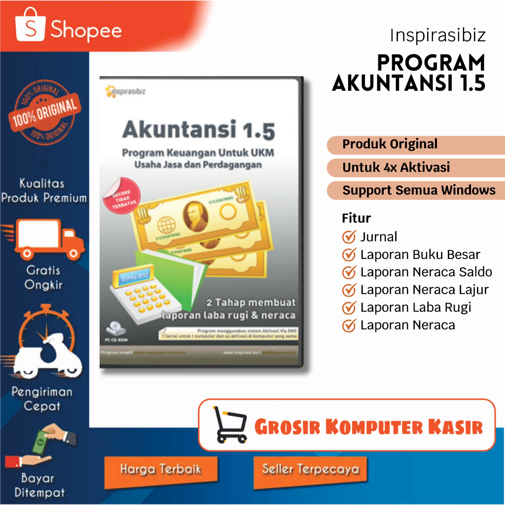 Jual Program Akuntansi | Program Akuntansi 1.5 | Program Akuntansi ...