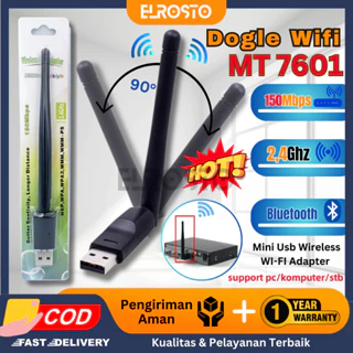 ELROSTO MT7601 USB WiFi Dongle Reciever Parabola Dan Terrestrial