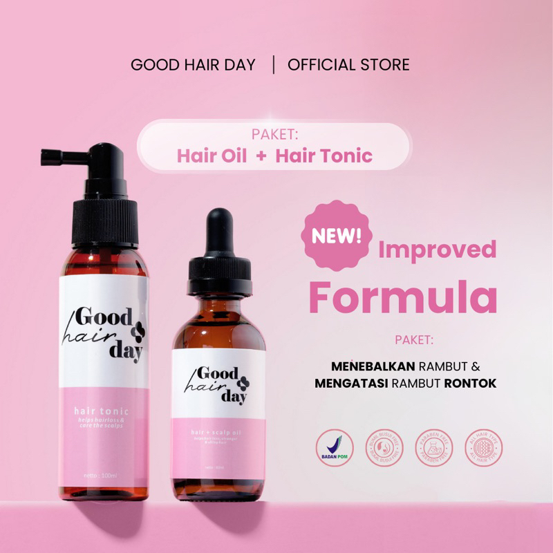 Jual GOODHAIRDAY - Hair Oil & Hair Tonic For Hair Loss & Hair Growth ...