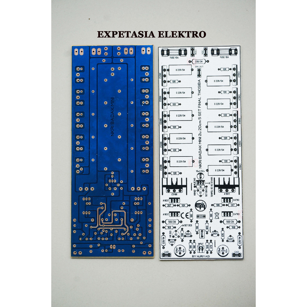 Jual PCB NKRI BADAK MINI 2U 20 CM 5 SET FINAL TOSHIBA | Shopee Indonesia