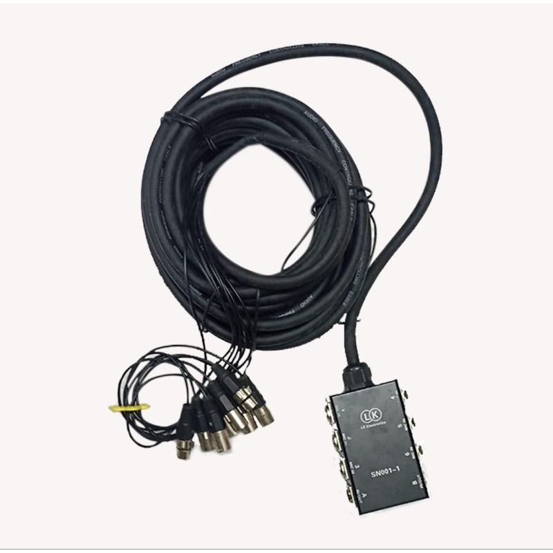 Jual Snake Cable LK Elektronik 6 Chenel 2 Output SN001 15 Meter ...