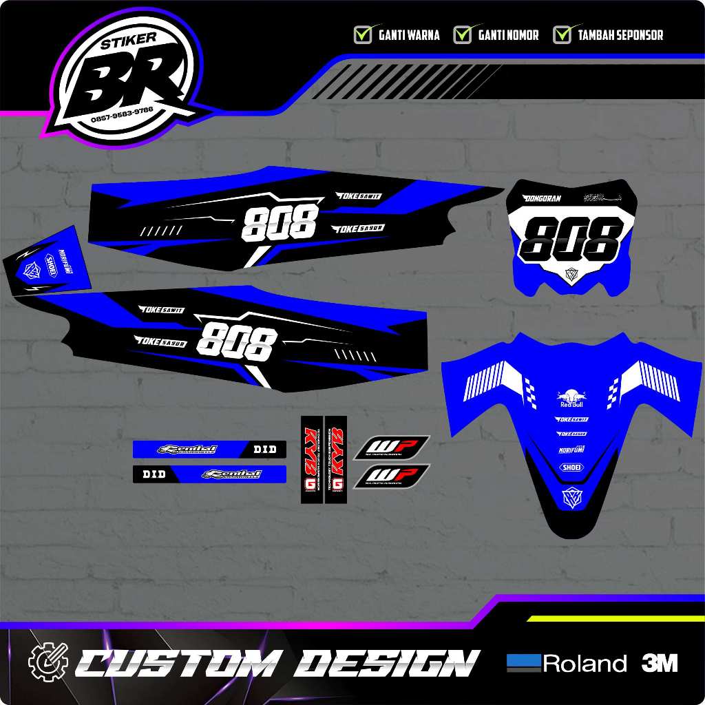 Jual DECAL RBT VEGA NEW FREE CUSTOME DESAIN | Shopee Indonesia