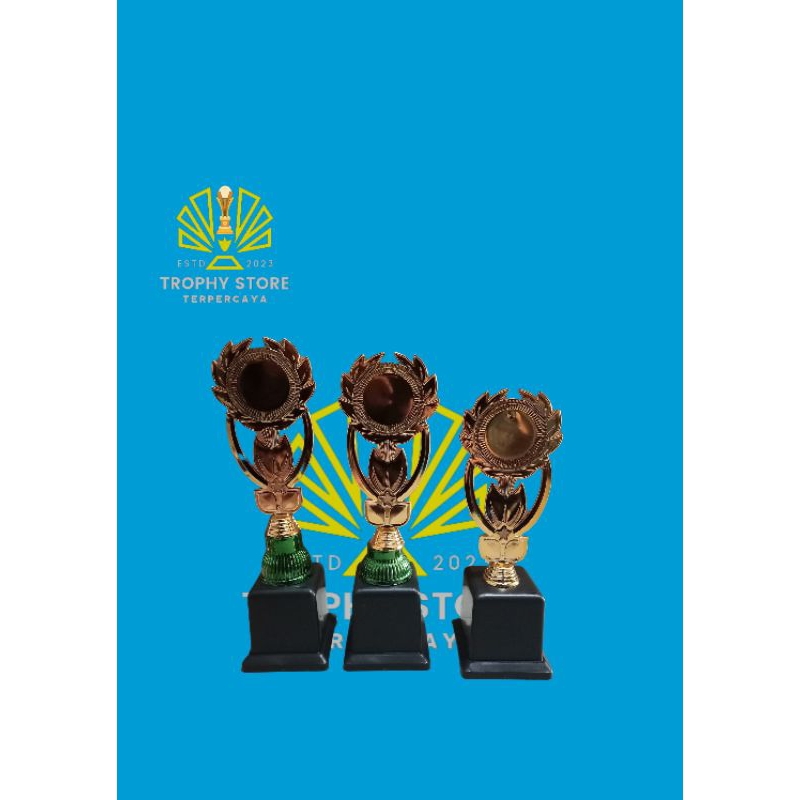 Jual TROOHY PENGHARGAAN BUNGA (HIJAU) | Shopee Indonesia